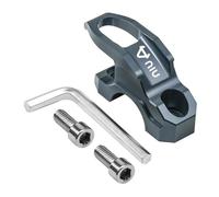 Crochet en Alliage D'Aluminium Crochets De Rangement pour Casque Et Bagages, pour NIU Kqi3 M Pro M1s Mqi Nqi GT GTS Pro N1s Uqi N1 U1 U+a U+b(Titanium)