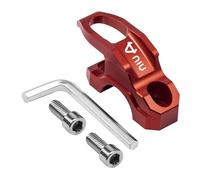 Crochet en Alliage D'Aluminium Crochets De Rangement pour Casque Et Bagages, pour NIU Kqi3 M Pro M1s Mqi Nqi GT GTS Pro N1s Uqi N1 U1 U+a U+b(Red)