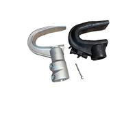 Crochet en aluminium conçu par Stihl + caoutchouc à impact de goupille pour tube de 30 mm. Pièce de rechange pour vibreurs de crochet.