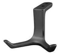 Crochet en fonte d'aluminium-noir HERMETA