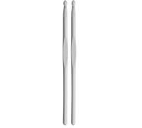 Crochet en laine. o. Manche en aluminium 532 gris 14 cm 5,00 mm (Lot de 2)