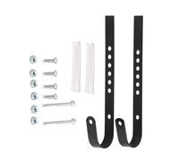 Crochet en métal pour panier avant de vélo - Matériel réglable - Panier métallique suspendu pour guidon de vélo