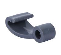 Crochet en Plastique Durable pour Fixation de Bâche sur Bateau Kayak Bateau Gonflable Gris Clair, Conception Robuste Anticorrosion, 1 Pcs