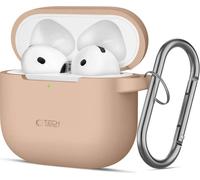 Crochet en silicone Tech-Protect Apple Airpods 4 Caffe Latte