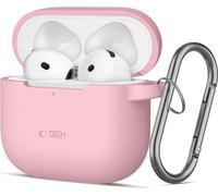 Crochet en silicone Tech-Protect Apple Airpods 4 Dusty Pink