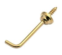 Crochet équerre laiton - Diamètre : 1,8 mm - Longueur : 18 mm - ITAR