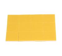 Crochet et Boucle de Bande Heavy Duty Double Face Auto-Adhésif Bandes Forte Collant Retour Fixation Rouleau pour Bureau À Domicile Organisation 12Pcs Fibre 40x40mm