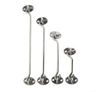 Crochet et œillet en acier inoxydable robuste pour garder les portes ouvertes en toute sécurité en extérieur (7,6 cm)