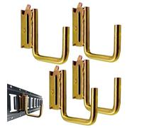 Crochet Etrack - Crochet E Track, Porte-Outil E Track en Fer Galvanisé | Support De Rail De Type X E Track, Crochets De Chargement E Track, Fixations À Ressort E-Track pour Remorque Fermée