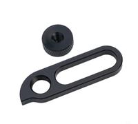Crochet Extension Dérailleur Vélo Aluminium Résistant | Alliage aluminium , 5.5cm pour précis, installation outil, remplace crochet cassé, intégré