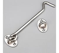 Crochet extra long et crochet de cabine, entrebâilleur en métal pour fenêtre, abri de jardin, porte en acier inoxydable pour porte, placard, armoire