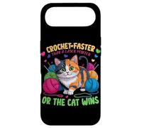 Crochet Faster Than A Laser Pointer Or The Cat WINS Coque pour iPhone Air