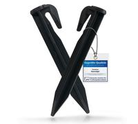 Crochet Genisys compatible avec PARKSIDE PMRA Smart PMRDA 20 V Clous de tondeuse à gazon Câble de fixation Piquets d'ancrage - HQ ABS renforcé, Pièce:50