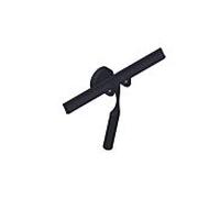 Crochet Giese Gifix Uno 33025-14 avec essuie-glace, noir mat