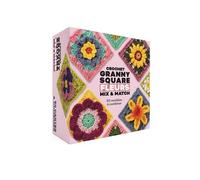 Crochet granny square fleurs mixetmatch 50 modèles à combiner - Claire Montgomerie - Eyrolles - Boîte ou accessoire - Jeux livres objets