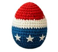 Crochet Hacky Ball 250 Drapeau patriotique américain coloré