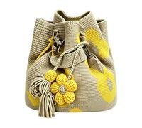 Crochet Handmade Crochet Flower Tote | Boho Stylish Handbag | Knit Floral P