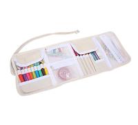 Crochet Hook Set Knitting Needles Soft TPR Handle Aluminium Oxide DIY Sewing Tools Kit with Accessories for Knitting Sweaters Hats Baby Clothes