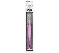 Crochet Hook Tulip Etimo Rose Acier Grip Doux 0.50mm - 1pc