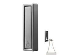 Crochet invisible pliable, crochets pliants muraux de salle de bain | Monté au mur derrière le crochet de porte,Raffio de vêtements polyvalents pour chambre à coucher, armoire, foyer, entrée, cuisine