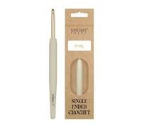 Crochet Knitter's Pride Pearl en aluminium 4,5 mm - Beige et argent
