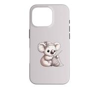 Crochet Koala Coque pour iPhone 16 Pro