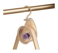 Crochet large incurvé sans trace pour sacs, chapeaux, cravates, vêtements, support rotatif à 360 degrés, solution de suspension lisse (C)