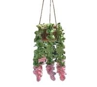 Crochet Lavande Voiture Ornement Suspendu Artisan Coton Décoration Costume pour Voiture Maison