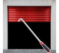 Crochet Leve Plaque, Lève-Couvercle d'Égout, Extracteur de regard portable, 10 mm d'épaisseur, 30 à 150 cm de long, crochet de tirage for volet de restaurant(130cm (51 1/8"))