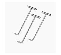 Crochet Leve Plaque, Lève-Couvercle d'Égout, Outil de traction polyvalent en acier inoxydable, crochet de traction for grille de drainage de jardin d'autoroute(50cm (19 3/4"))