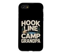 Crochet Line Camp Grandpa Pêche Camping Coque pour iPhone SE (2020) / 7/8