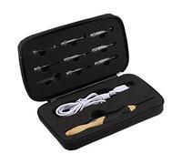 Crochet Lumineux pour Crocheter avec 9 Têtes Interchangeables, Aiguilles à Crochets Lumineuses, Outils de Tricot