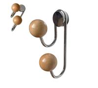 Crochet magnétique en métal pour cabine de croisière - Crochet magnétique pivotant - Cintre décoratif mural pour cabine de croisière, casier, cuisine et salle de bain