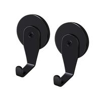 Crochet magnétique pour couronne MrAthlet (lot de 2 aimants noir mat) Crochet magnétique robuste pouvant supporter jusqu'à 11 lb pour portes/surf