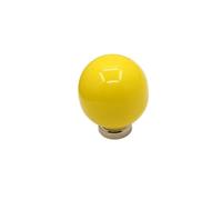 Crochet Magnétique Puissant À Boule Ronde, 30 Pièces pour Cuisine Casiers | Aimant décoratif for réfrigérateur, panneau de trous de rangement magnétique puissant, aimant for la maison(Yellow)