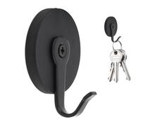 Crochet Magnétique Robuste - 7.8x4.4x4.3 Cm Crochets Aimant En Néodyme Fort Pour Suspendre, HOK De Métal Durable À La Rouille Pour Le Garage De Cuisine, Stockage D'organisation À Domicile