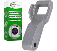 Crochet Métallique pour Hublot Porte Machine a Laver 44x16x9 mm avec Code D'origine AGF77417823 MFG63099101 pour LG - Garantie de 5 Ans - ONIX TECH