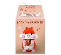Kit Crochet Amigurumi - Graine Créative - Pochi le Hamster - Peluche 10 cm