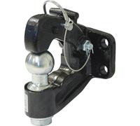 Crochet mixte d'attelage 3,5T 4 trous 17mm entraxe 90x50mm ALKO - 16910