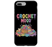 Crochet Mood Panier De Laine Arc-en-Ciel Ourson Mignon Coque pour iPhone 7 Plus/8 Plus