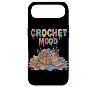 Crochet Mood Panier De Laine Arc-en-Ciel Ourson Mignon Coque pour iPhone Air