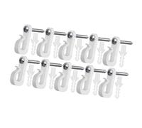 Crochet multifonction pour la maison pour une utilisation en extérieur, idéal pour accrocher des lumières de Noël et garder les câbles propres, crochet réutilisable en S