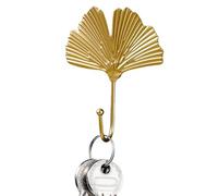 Crochet mural à feuilles, crochets à feuilles décoratifs | Porte-clés en forme de feuille, crochets décoratifs pour manteaux | Cintre en tissu de fer en métal, décoration de maison pour salle de bain,