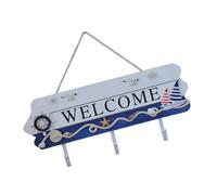 Crochet mural à suspendre pour entrée de maison de ferme, solution de rangement pour entrée de salle de bain, accessoire de décoration multifonction en pin