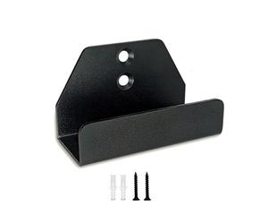 Crochet mural antirouille pour souffleur de feuilles conçu pour l'efficacité du garage avec poignée texturée et construction en métal, crochet mural robuste en acier au carbone pour souffleur de