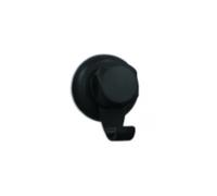 crochet mural Bestlock8 cm acier inoxydable noir