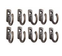 Crochet Mural Décoratif de Clé Hanger Vintage Bronze, 10Pcs