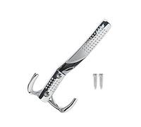 Crochet mural en alliage de zinc pour porte-serviettes mural à double griffe, matériel en métal durable