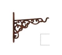 Esschert Design Crochet Fallen Fruits BPH28 – petit en fonte pour panier suspendu marron