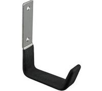 Crochet mural Maclean MC-435 support mural , pour pneus, roues, échelle, vélo, acier, charge max. 15kg noir, acier G